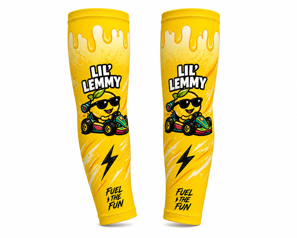 Lil’ Lemmy Turbo Lemon Arm Sleeve (Single) – Kids Performance Edition ⚡