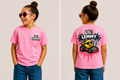 Lil’ Lemmy Citrus Drip Tee – Kids Pink Edition