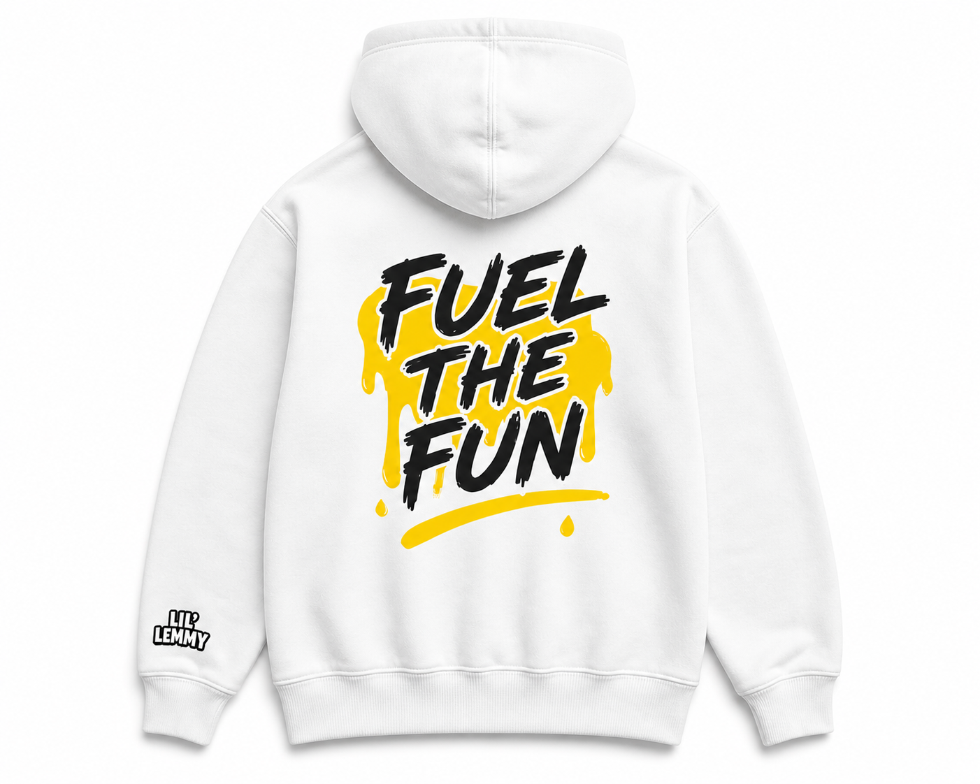 Lil’ Lemmy Drip Hoodie – White Edition